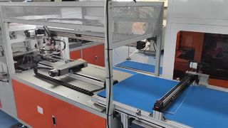 生産中のバグフィルター用 G4 フィルターコットン